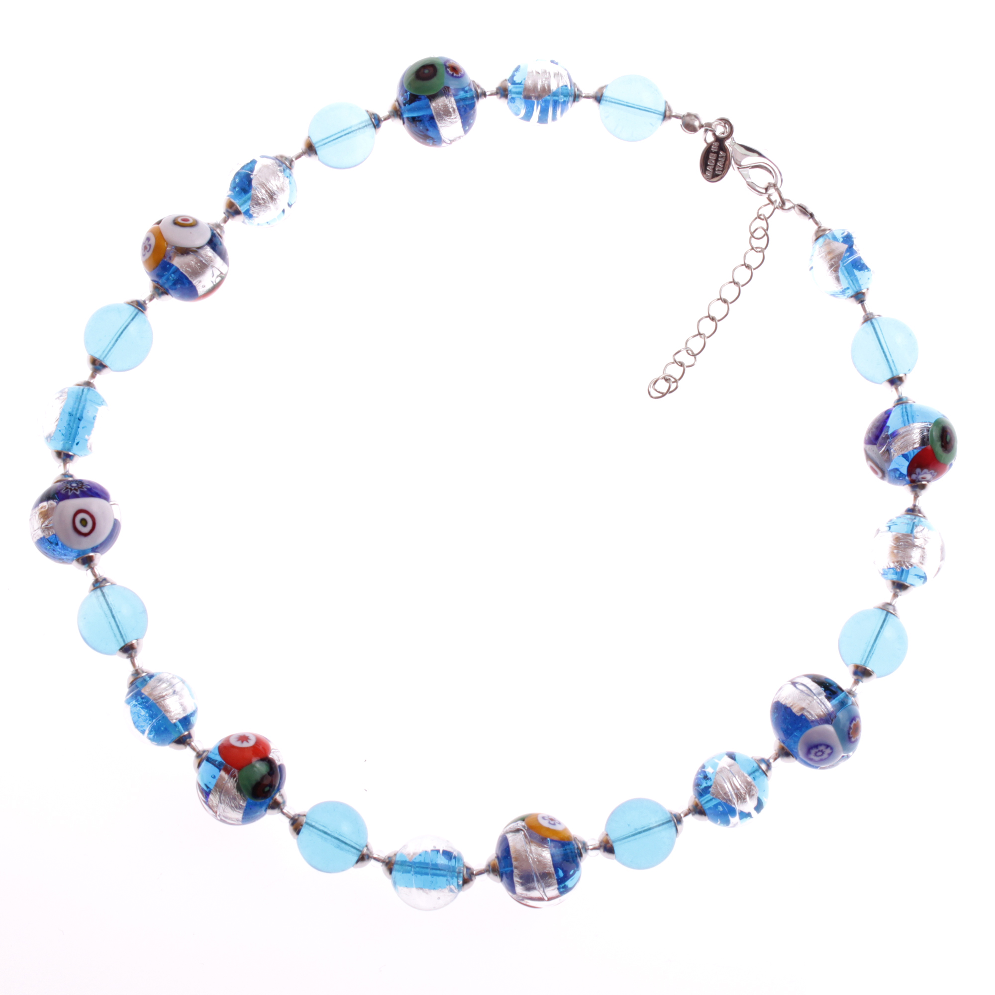 Exklusives Mille Fiori Collier Model "Birna"