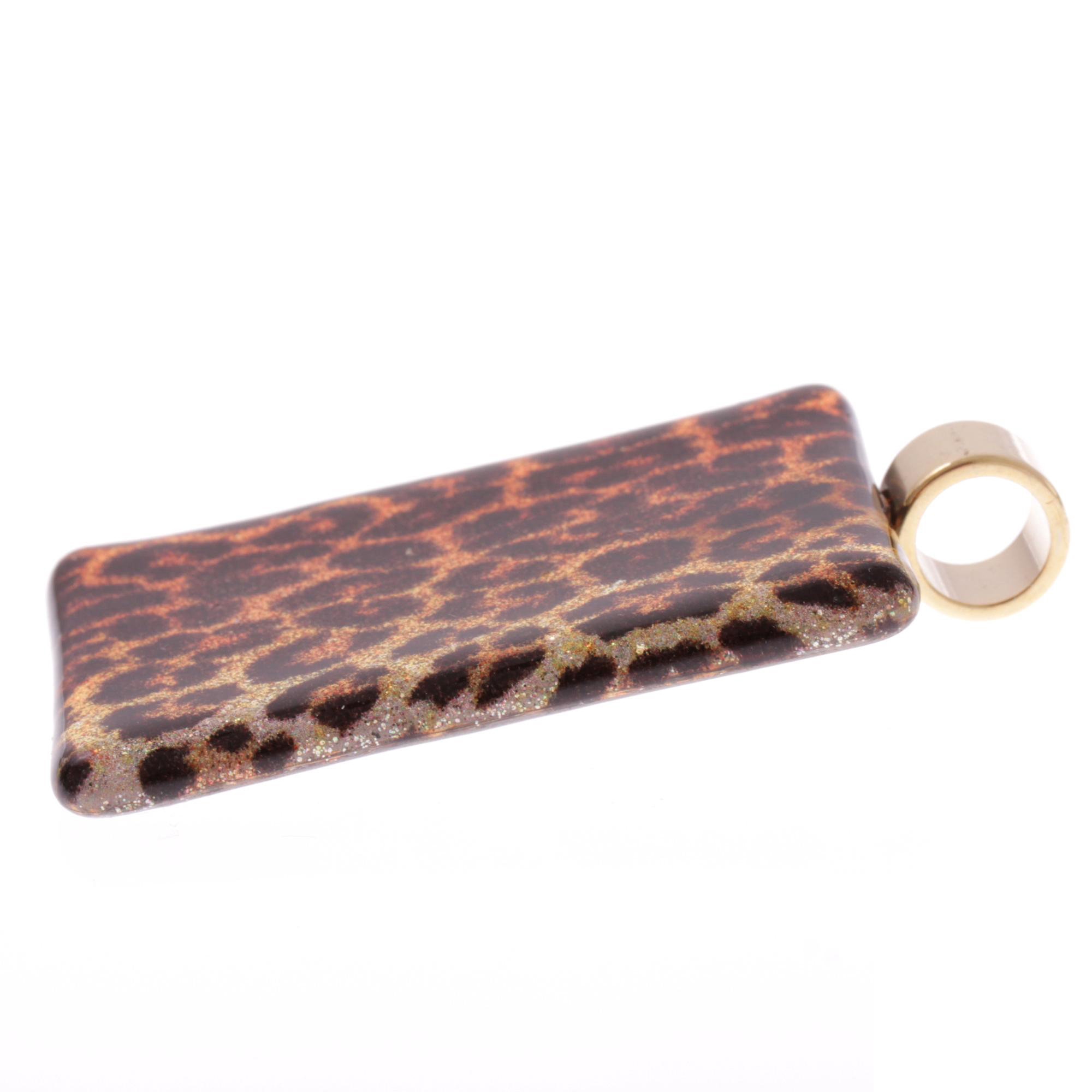 Ein edler Anhänger aus Murano Glas Modell "Pinta II"-jaguar
