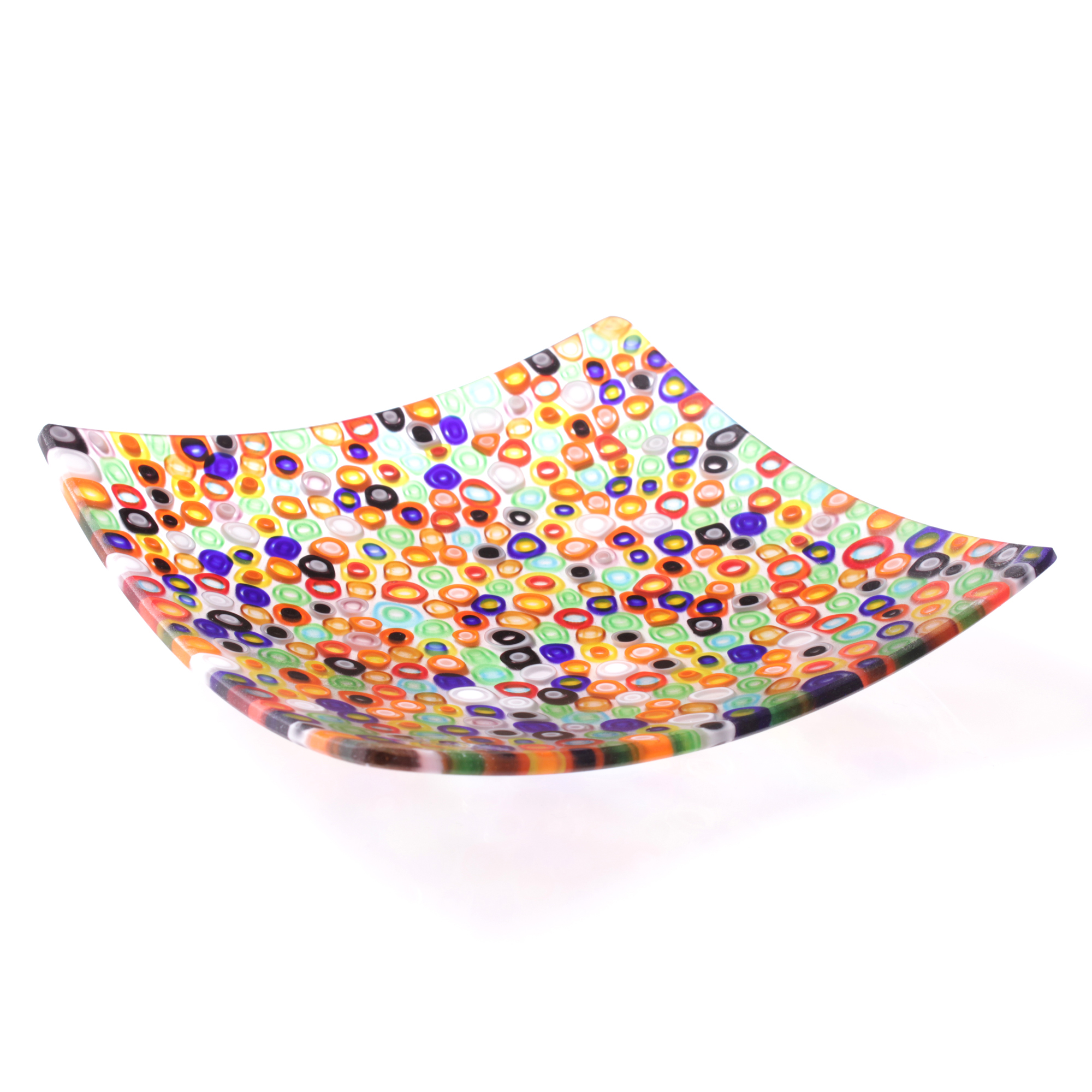 Murano Glas Schalen Kollektion "Piazzi"-bunt Murano Glas Schalen Kollektion "Piazzi"-bunt