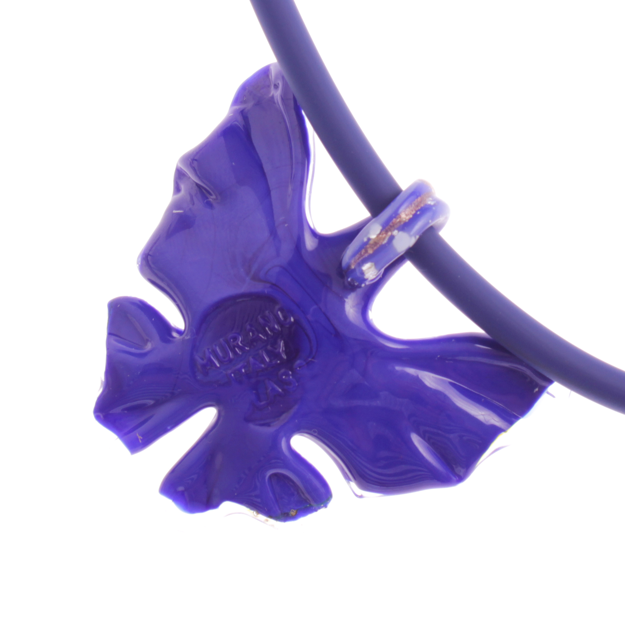 Ein wunderschöner kleiner Schmetterling "Picco Farfalla" -blau-silber