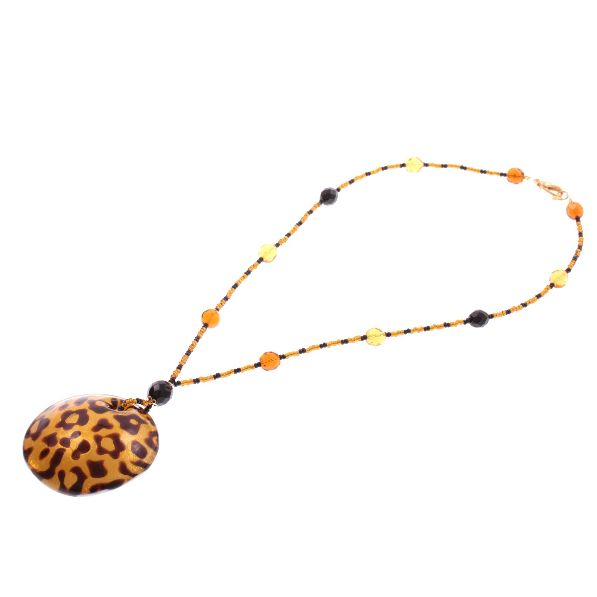 Wunderschönes Collier "Bacino" Murano Glas Halsschmuck