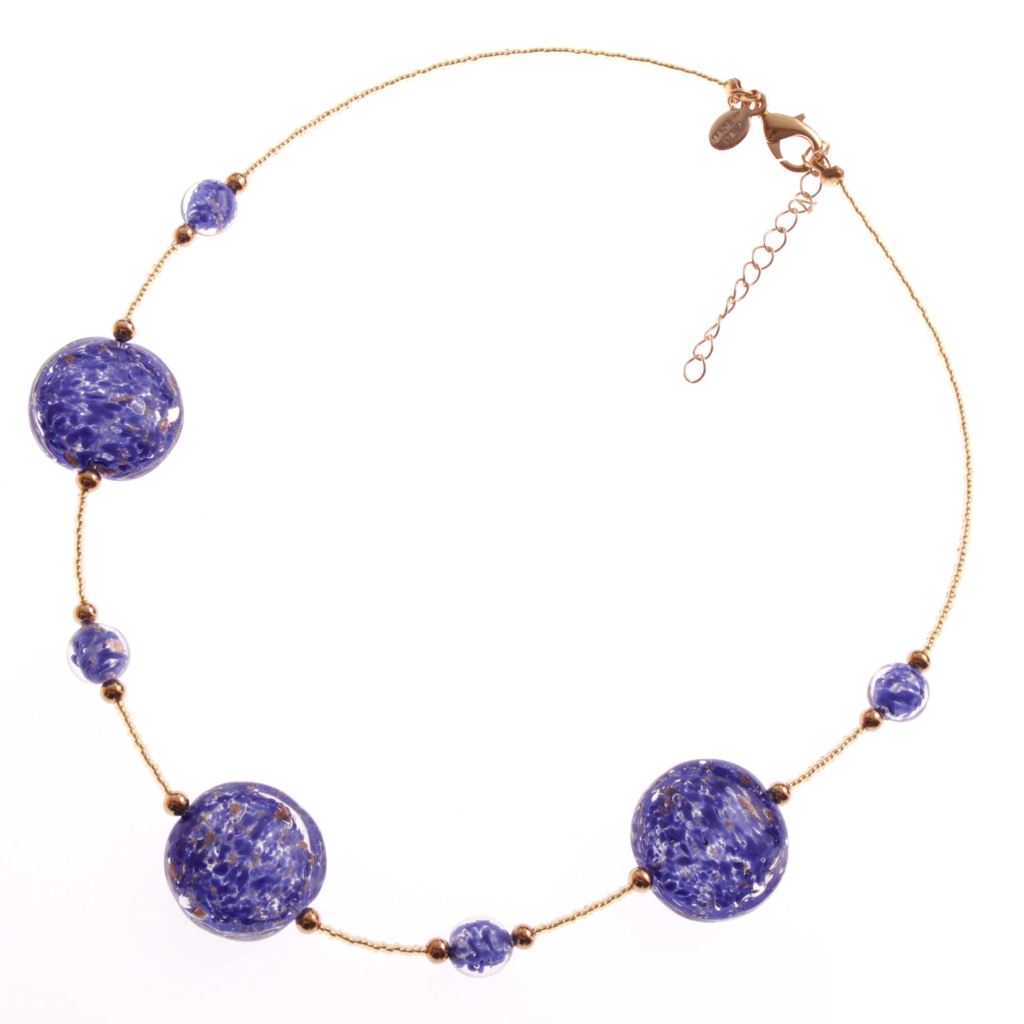 Ein Muranoglas Collier zum verlieben Model "Astana"