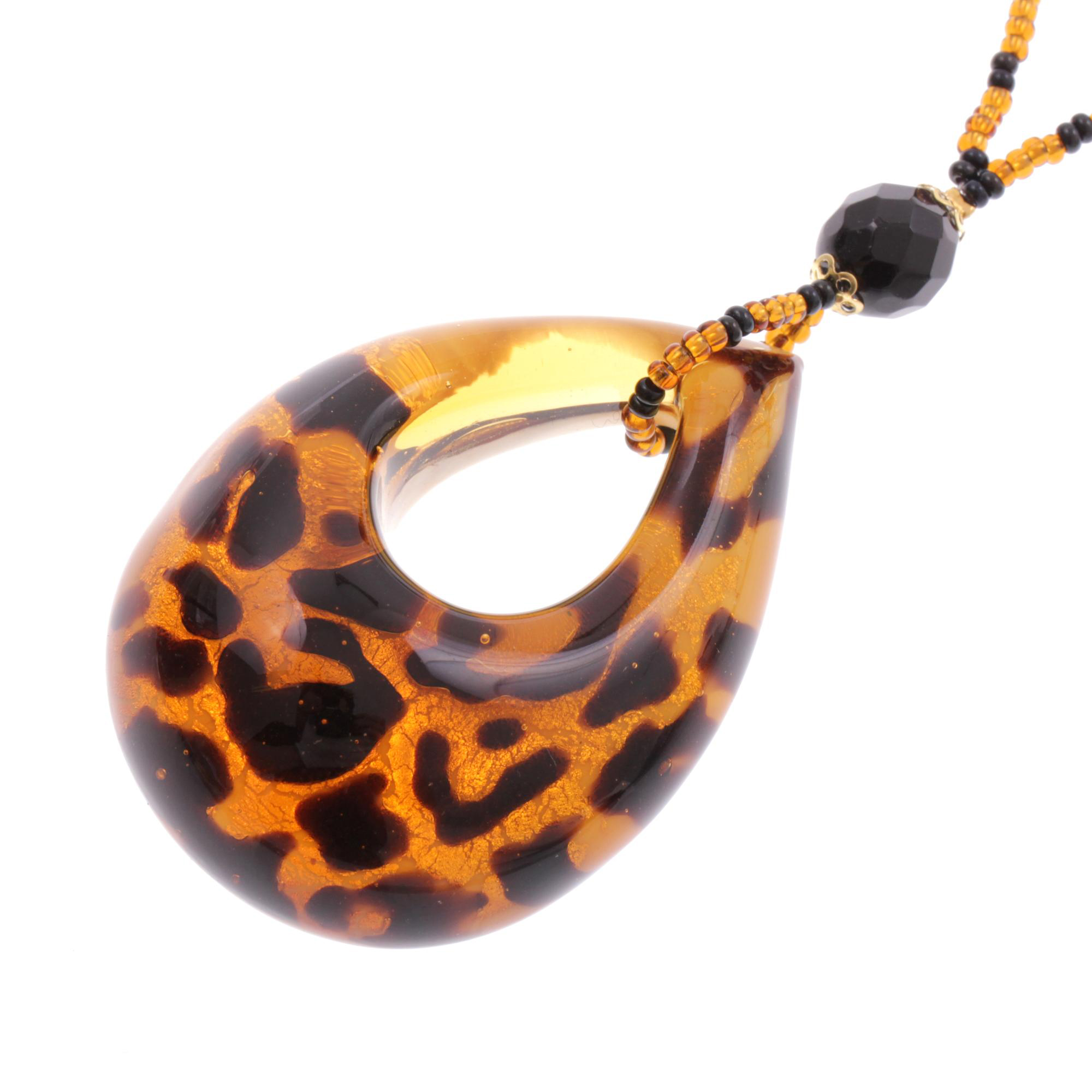 Wunderschönes Collier "Drop" Halsschmuck-amber