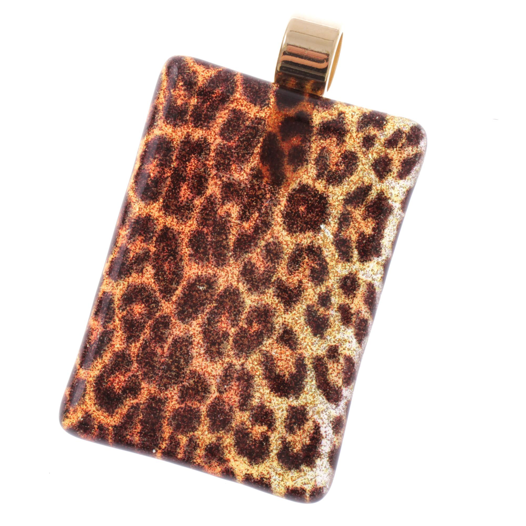 Ein edler Anhänger aus Murano Glas Modell "Pinta II"-jaguar