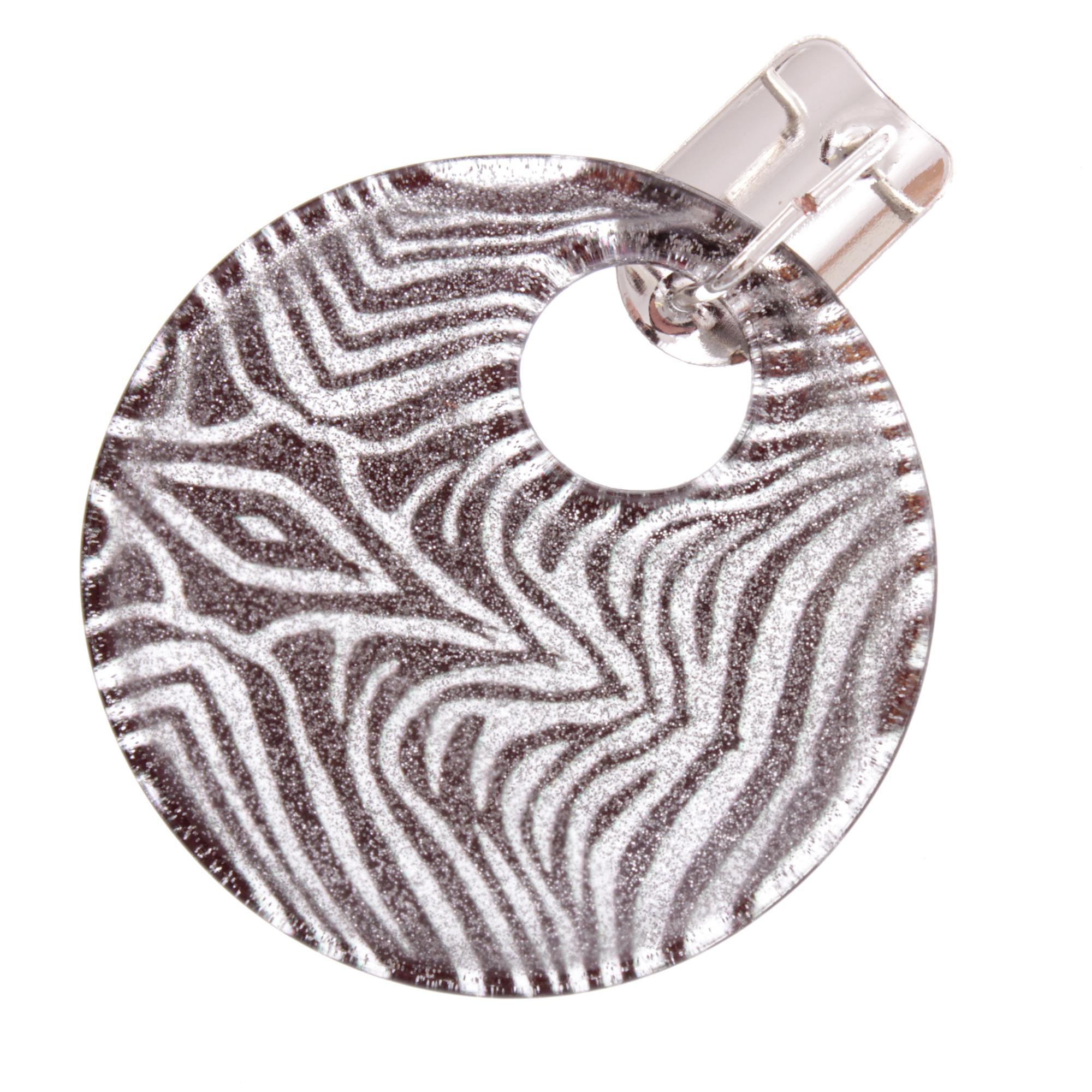 Traumhaft schöner Murano Glas Anhänger "Predator"-zebra