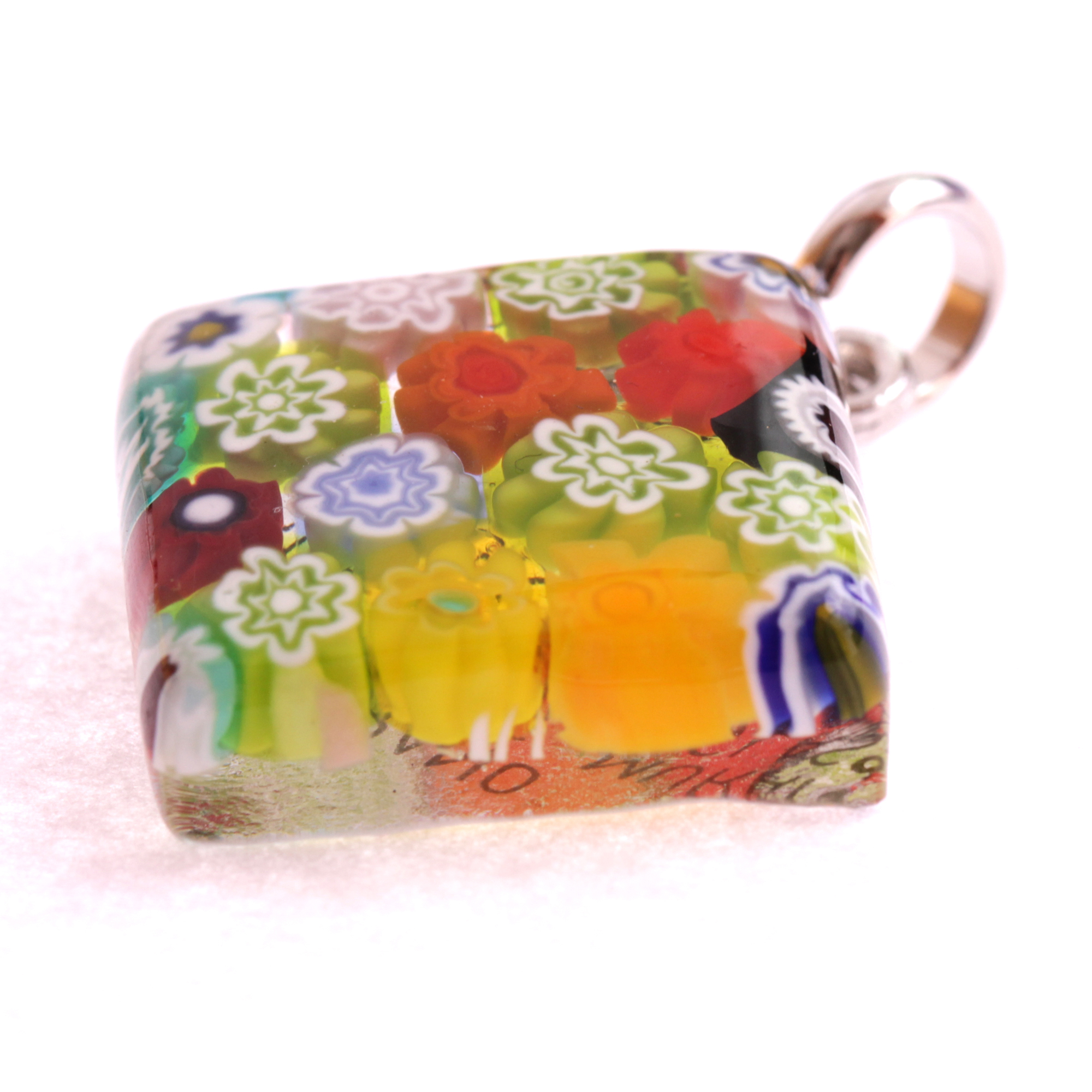 Murano Glas Anhänger "Gioco" -mille fiori