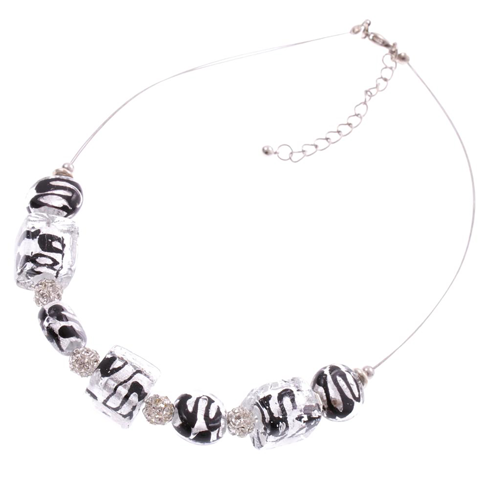 Ein Gala Collier aus Murano Glas "Denver" Halskette