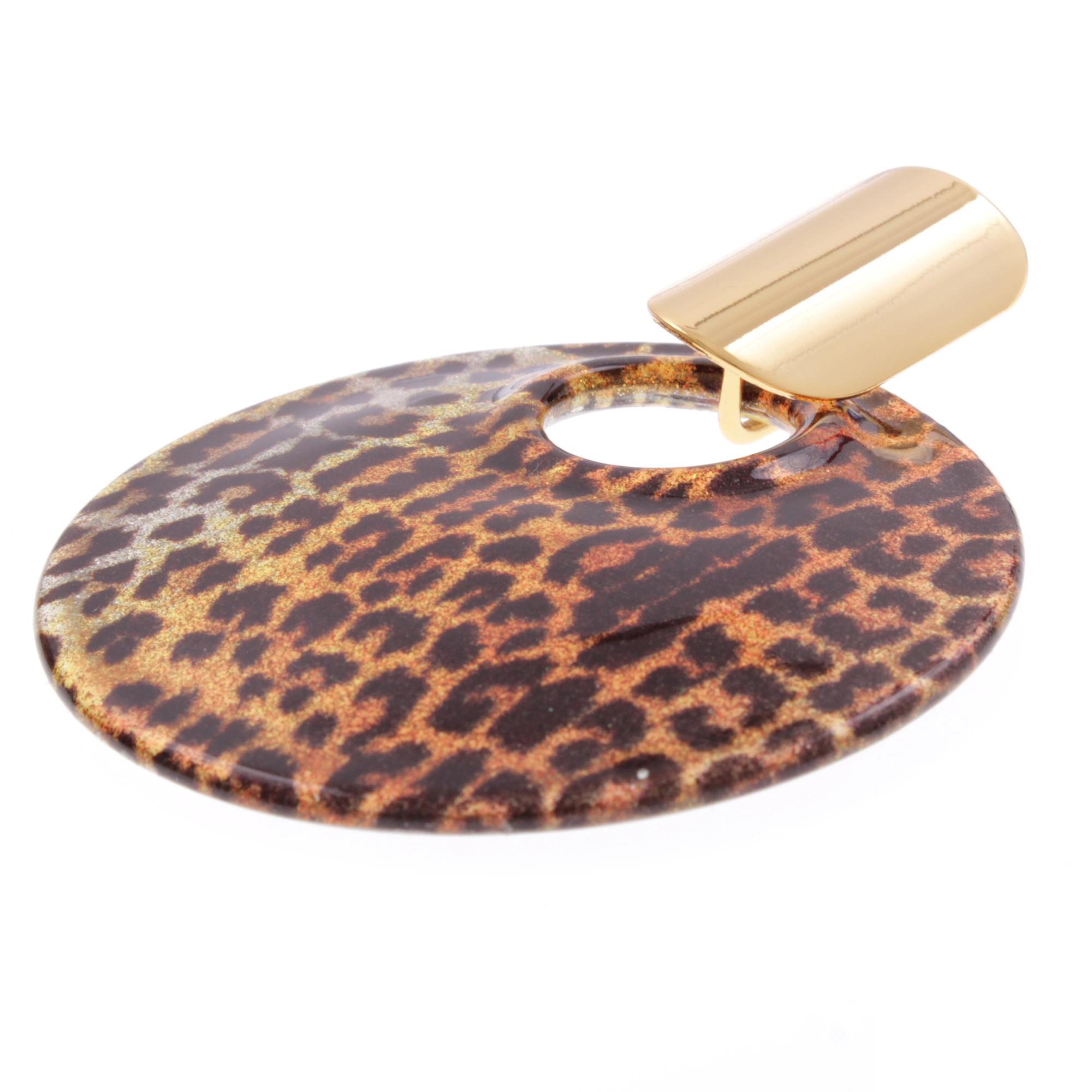 Traumhaft schöner Murano Glas Anhänger "Predator"-jaguar